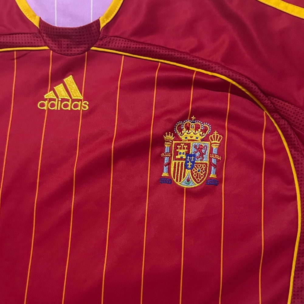 Adidas Red and Yellow Men's Jersey - Picture 6 of 10